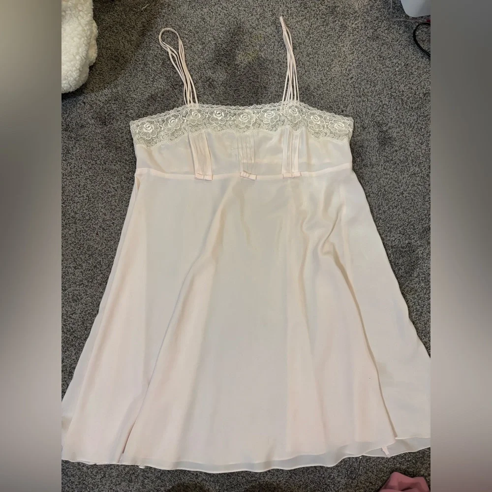 Christian Dior Pink Slip Dress - Picture 1 of 4